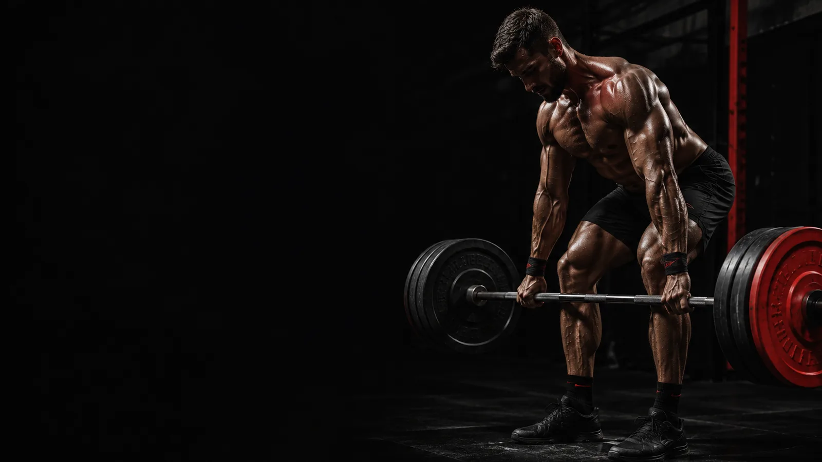 Atleta con sensación de dolor muscular tras entrenar
