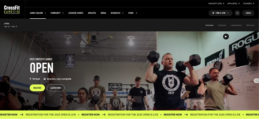 CrossFit® Open 2025